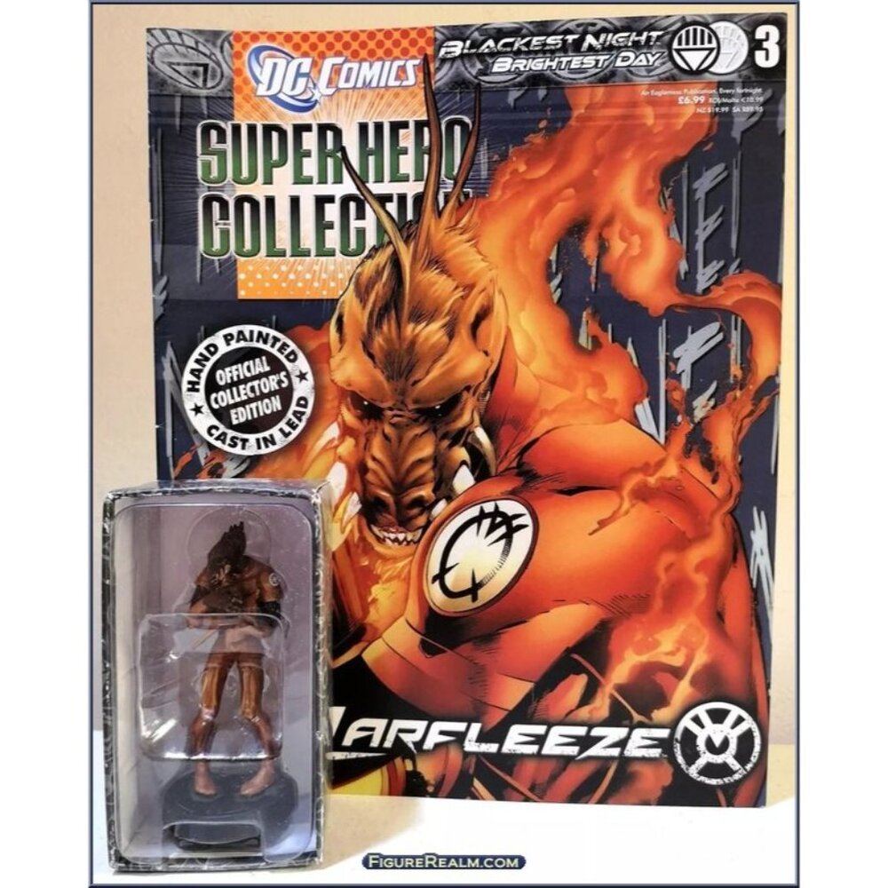 Eaglemoss 1:16 DC Comics Super Hero Fig w/Book: Larfleeze‎ #3 (Blackest Night)